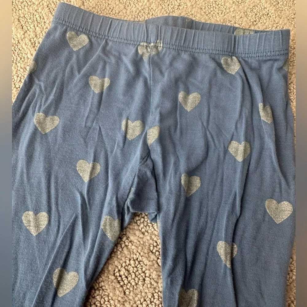 Kyte Baby blue hearts toddler pajamas 2T